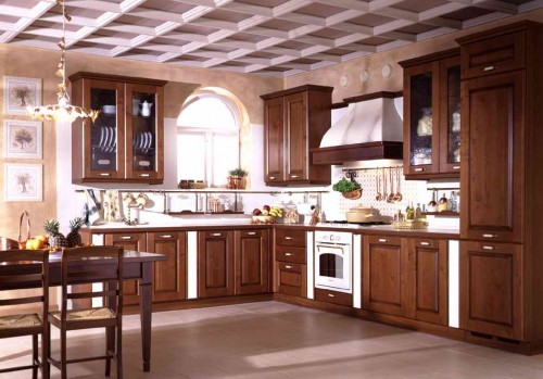 Tủ bếp gỗ sồi và cách phân biệt với các loại gỗ khác