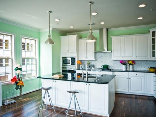 Lựa chọn màu sắc hợp phong thủy cho phòng bếp