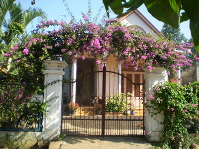 Phong thủy cho cổng sân vườn đẹp