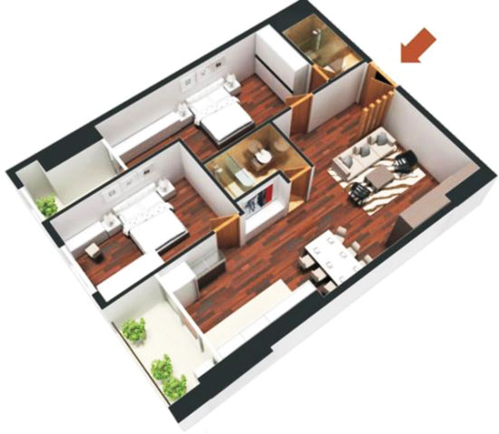 Phong thủy khi chọn mua chung cư cần tránh