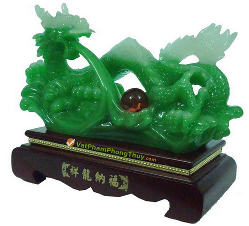 Trang trí vật phẩm hình rồng cho phong thủy nhà