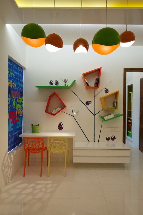 Khắc phục sự chật chội của phòng bé bằng những ý tưởng đơn giản