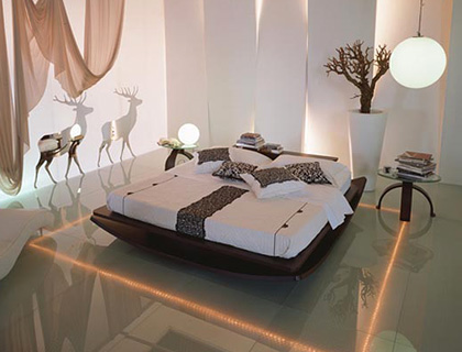Xu hướng chọn nội thất cho phòng ngủ thấp sàn