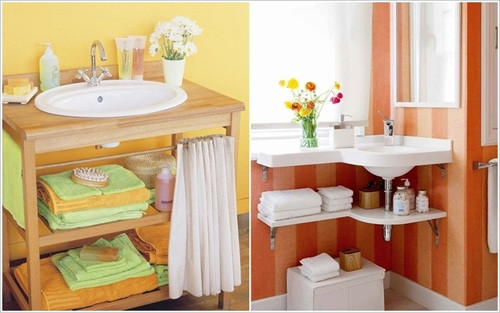 Ý tưởng lưu trữ thông minh cho nhà tắm nhỏ